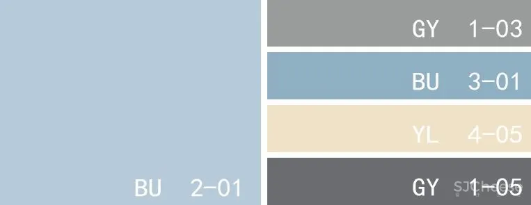 高级灰 蓝色，打造优雅的高贵感