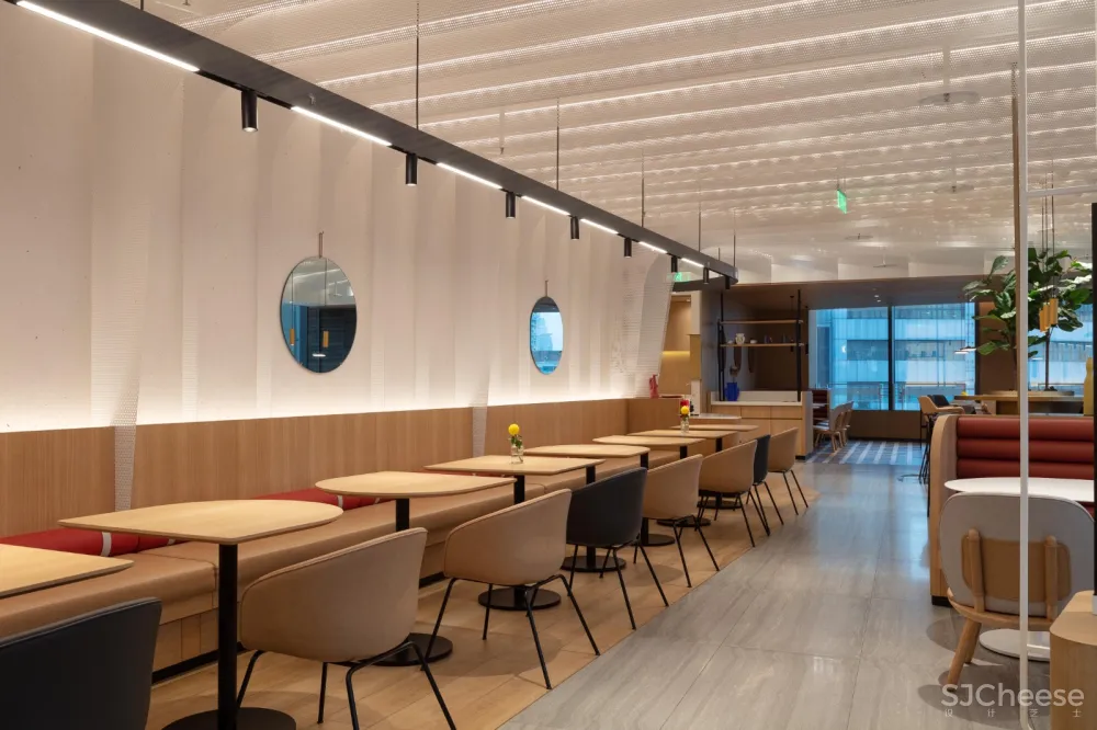 海底捞下午茶打浦路店 / 采一片云,连接自然与空间