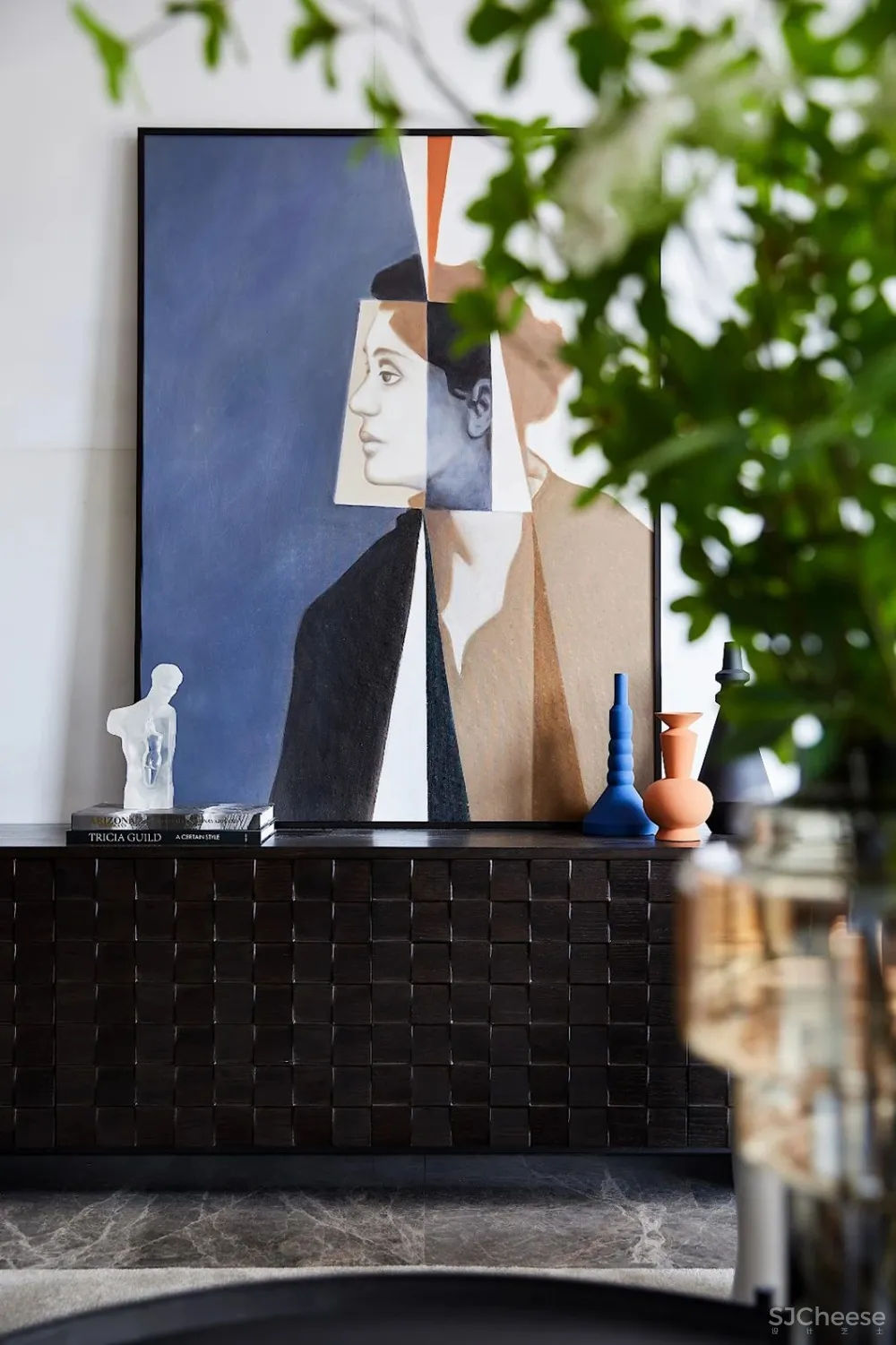 这样的撞色搭配,太美了!