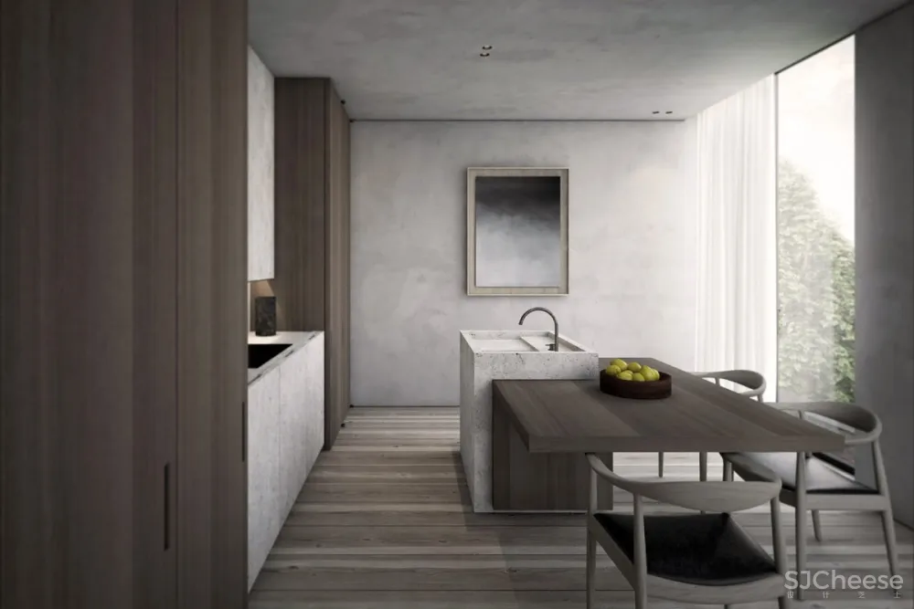 Kerstens Design | ALB Penthouse , 极简主义的冷静美学