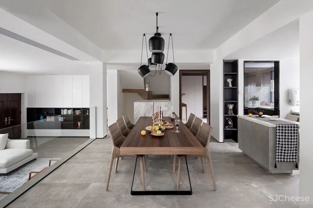 340㎡极简别墅,越简洁、越有气质!