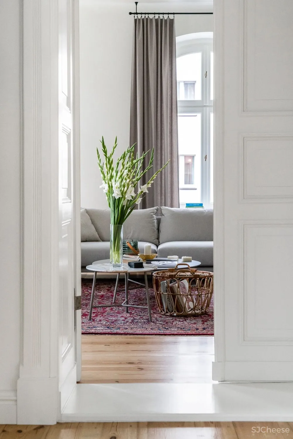 这个以“绿”为美的空间,打造出了现代与古典兼具的极致魅力