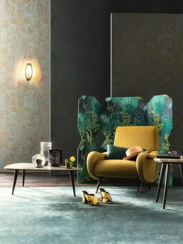 素色墙纸可以放下了,这样的墙纸才能玩转家居