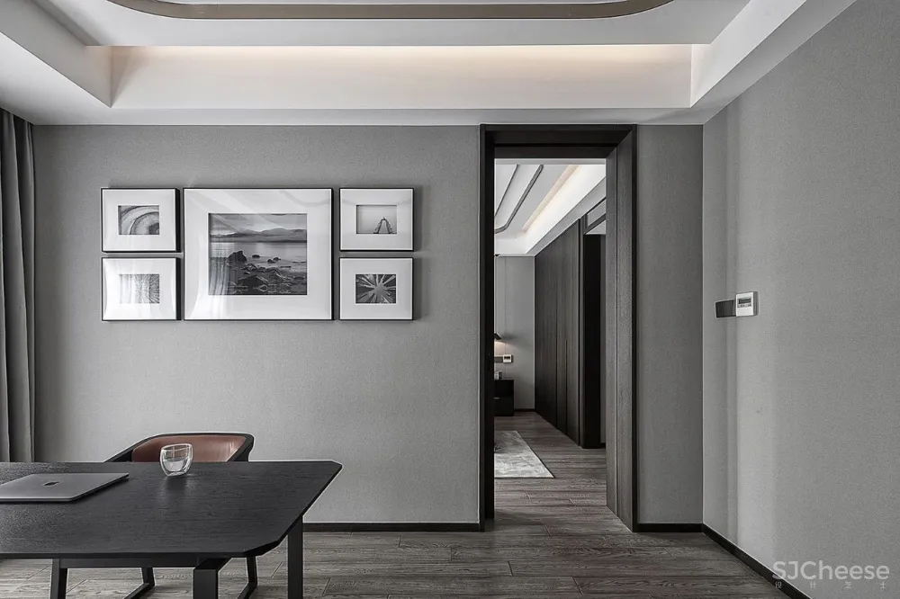 228㎡ 现代风简约住宅,舒适随性让生活回归本质