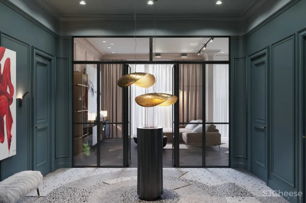 玩转色彩的前卫住宅,散发不可抗拒的魅力!