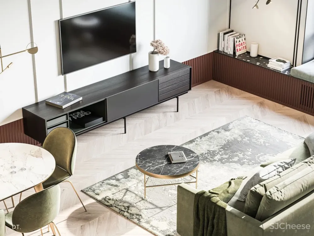 小户型,也能打造出大宅格调