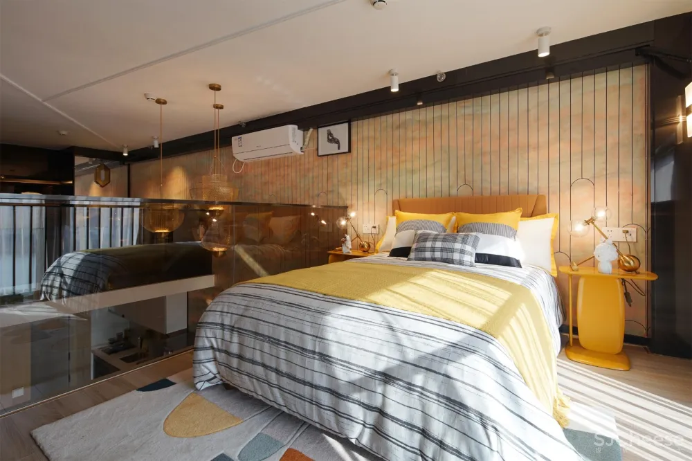 纱纱优家丨当夜幕降临的时候 LOFT超炫公寓