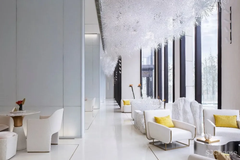 成都李益中空间 × 麓湖公馆销售中心:纯粹的仙子,轻盈的梦