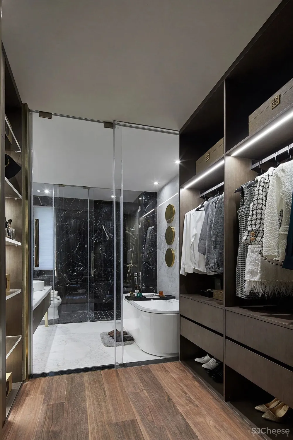 史南桥 189㎡现代都市样板间,非凡气质的至臻格调!