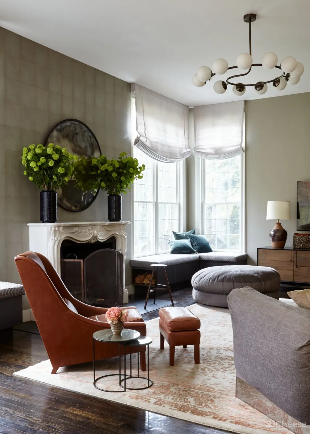 Greyscale Interiors | New York Home , 复古艺术的装饰魅力