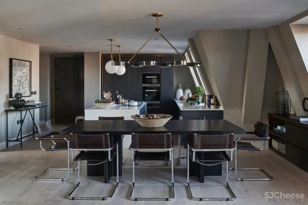 Hubert Zandberg | Westminster Duplex Apartment , 当代典型的英伦住宅