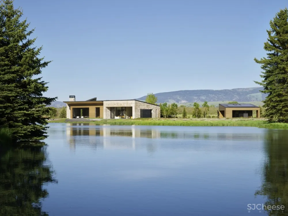 CLB Architects | Lefty Ranch House , 现代舒适的自然景观住宅