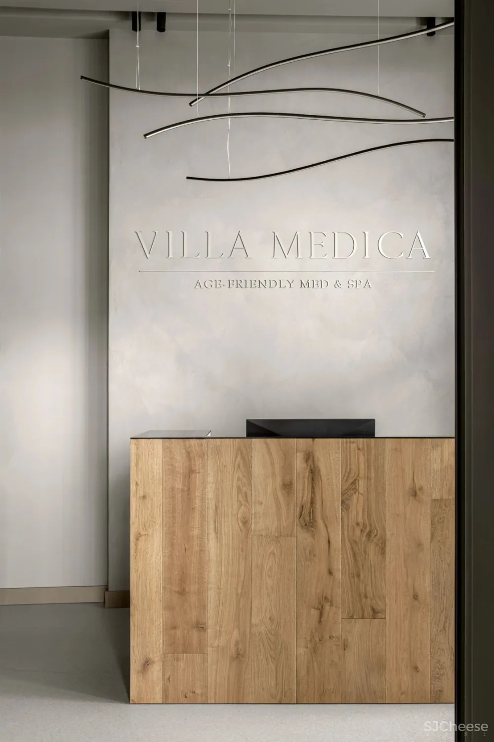 柔和色调的医学美容空间,舒适而温馨的空间!