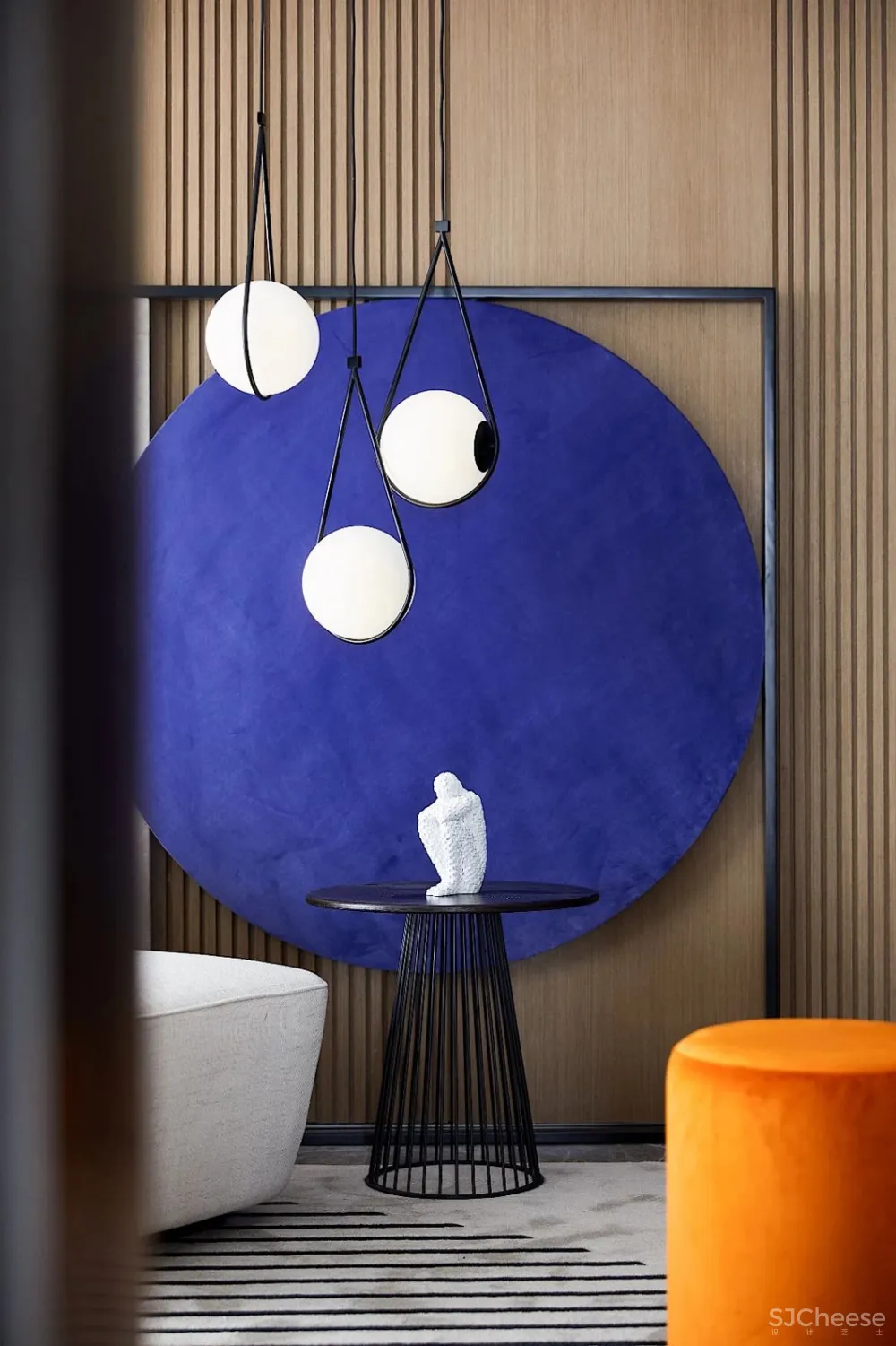 这样的撞色搭配,太美了!