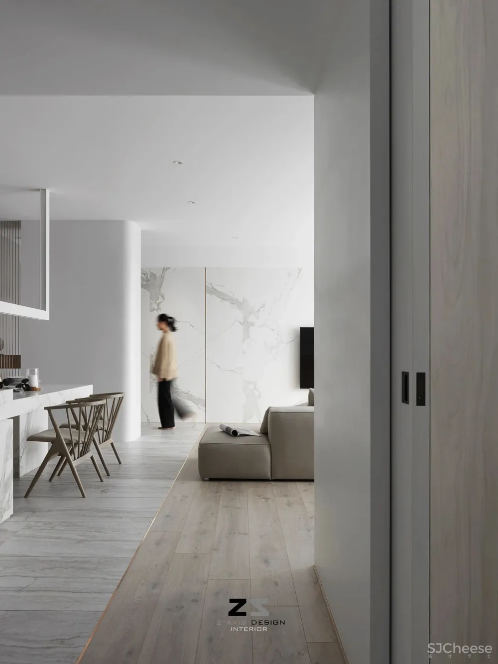 极简白 原木,舒适生活家