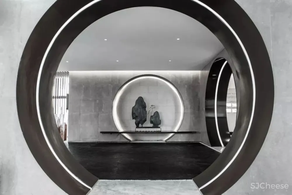 高级灰 新中式,融创广深春风岭南图书馆:以阅读的日常,镌刻一座精神地标