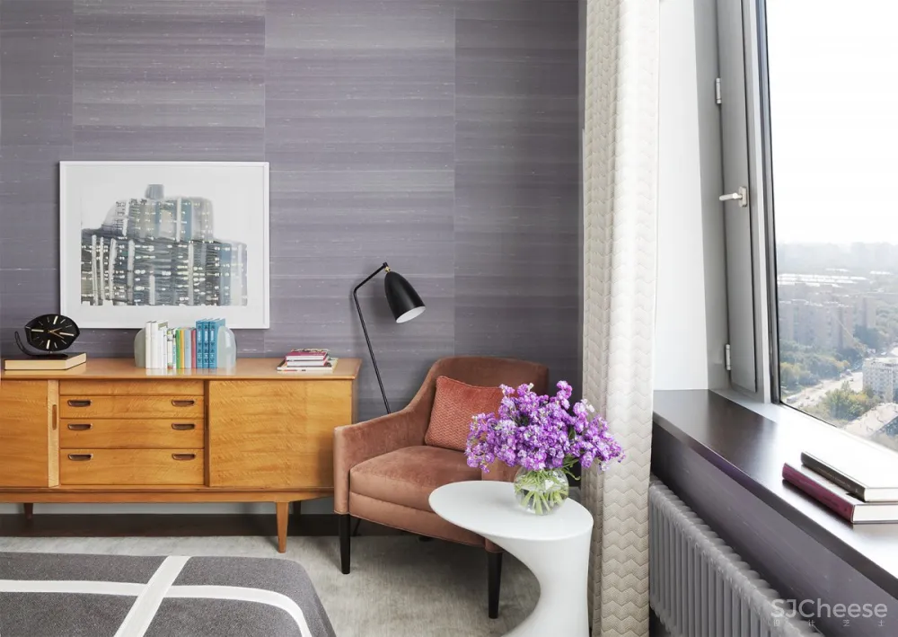 Sergey Ogurtsov | Moscow Apartment , 现代温馨的四口之家