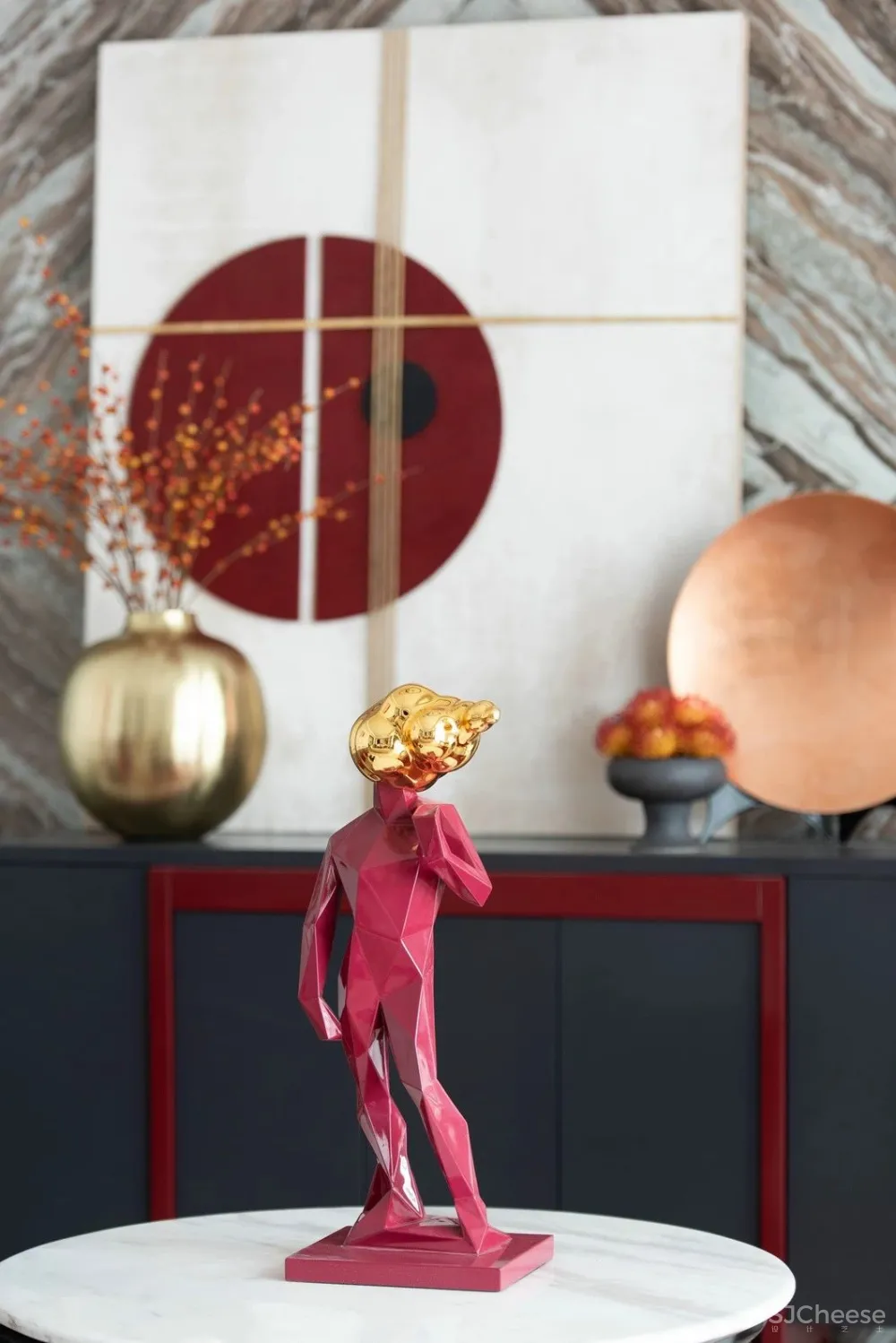 “新中式” “中国红”的设计，美妙绝伦！