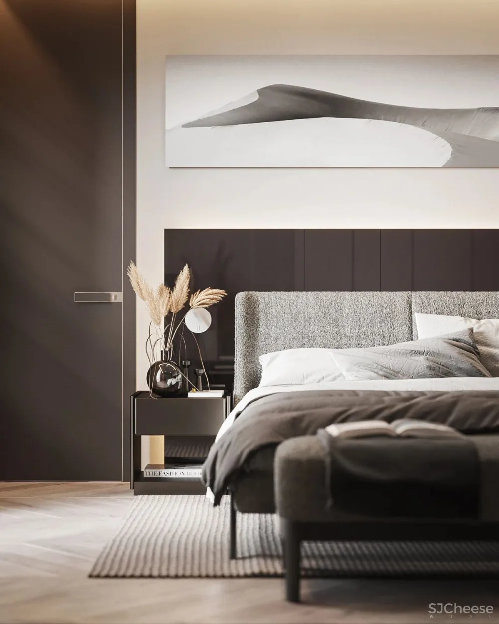 170㎡大都市住宅，大理石 胡桃木，绝对的美学！