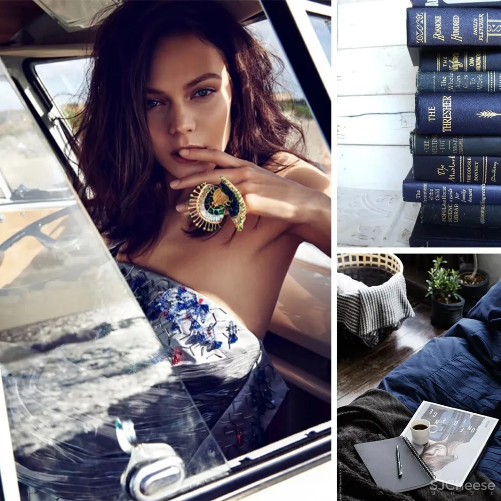 高级灰 蓝色，打造优雅的高贵感