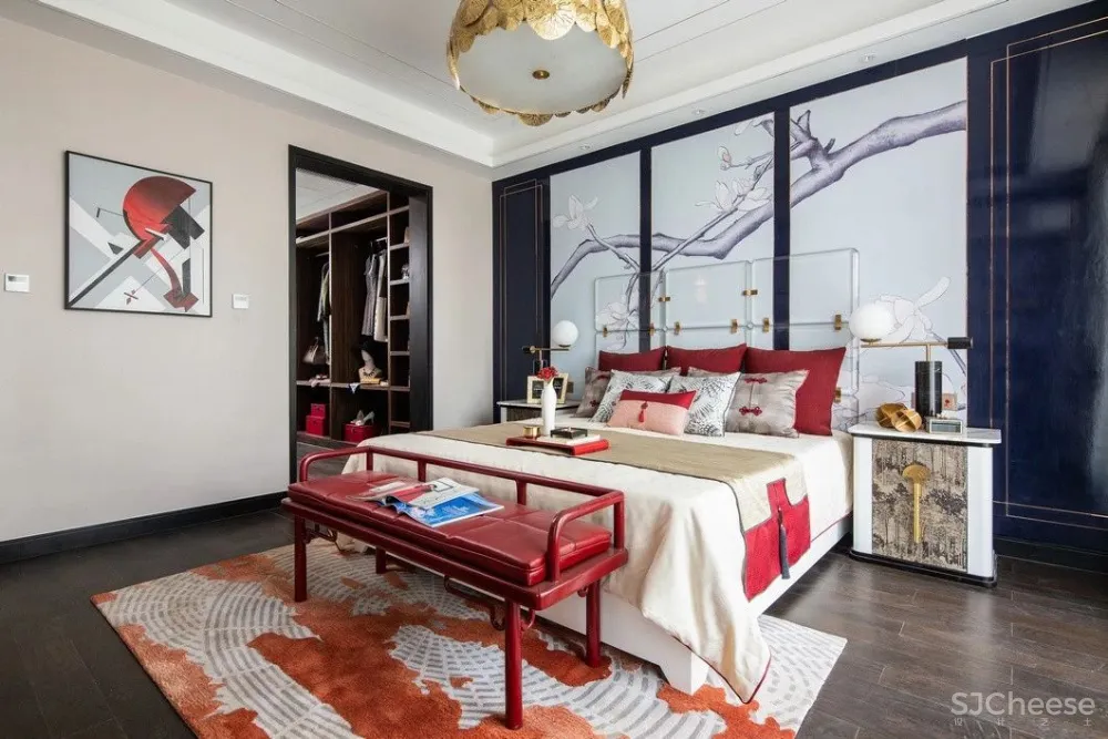 “新中式” “中国红”的设计，美妙绝伦！