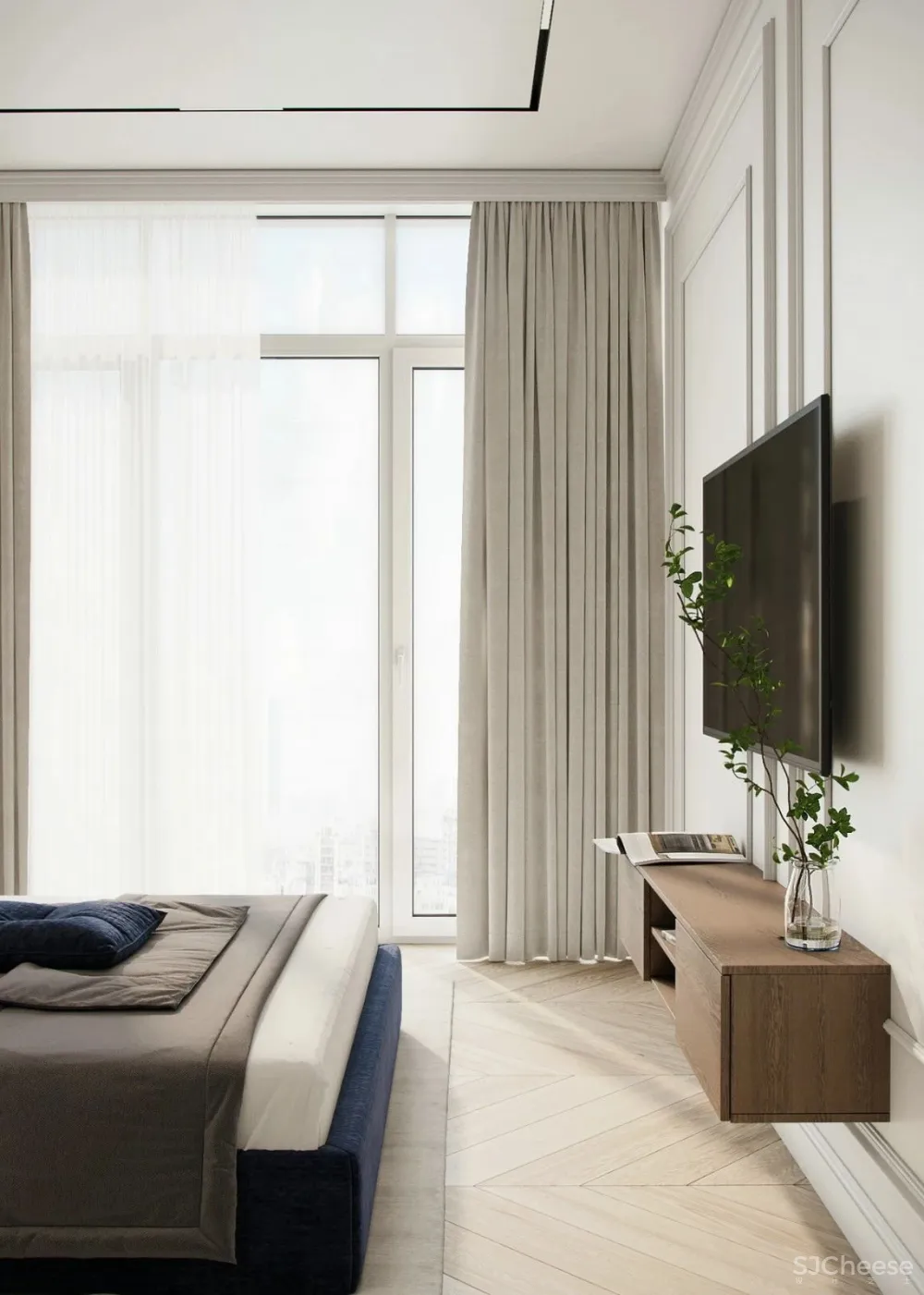 现代简约白私宅,藏不住的精致美好!