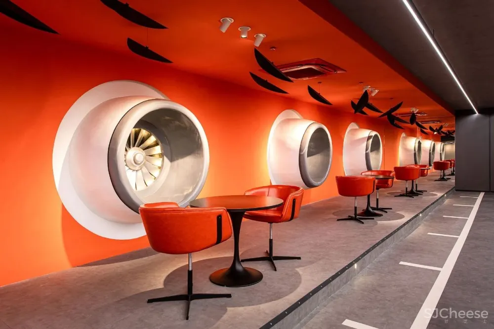 旧机场惊艳变身潮味办公室,上班也要有幸福感!