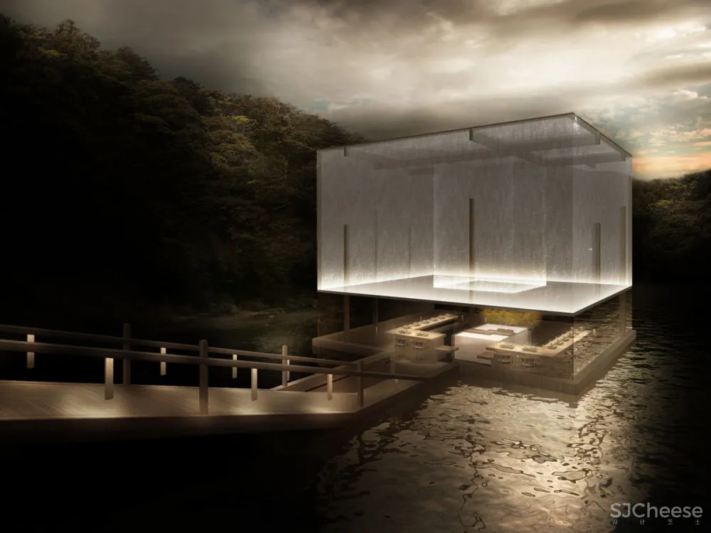 Gwenael Nicolas | Sen Hakone度假村 , 日式“虚拟酒店”的构想