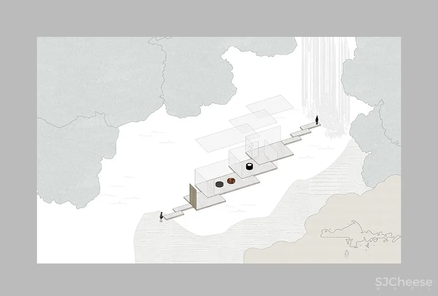 Gwenael Nicolas | Sen Hakone度假村 , 日式“虚拟酒店”的构想