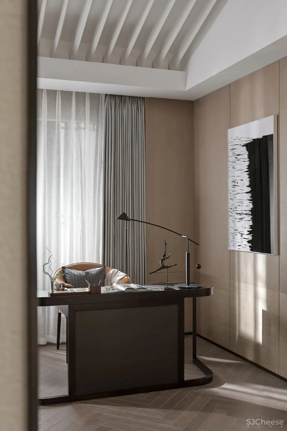 190m² 非凡别墅,温润、朴质的气质美学!