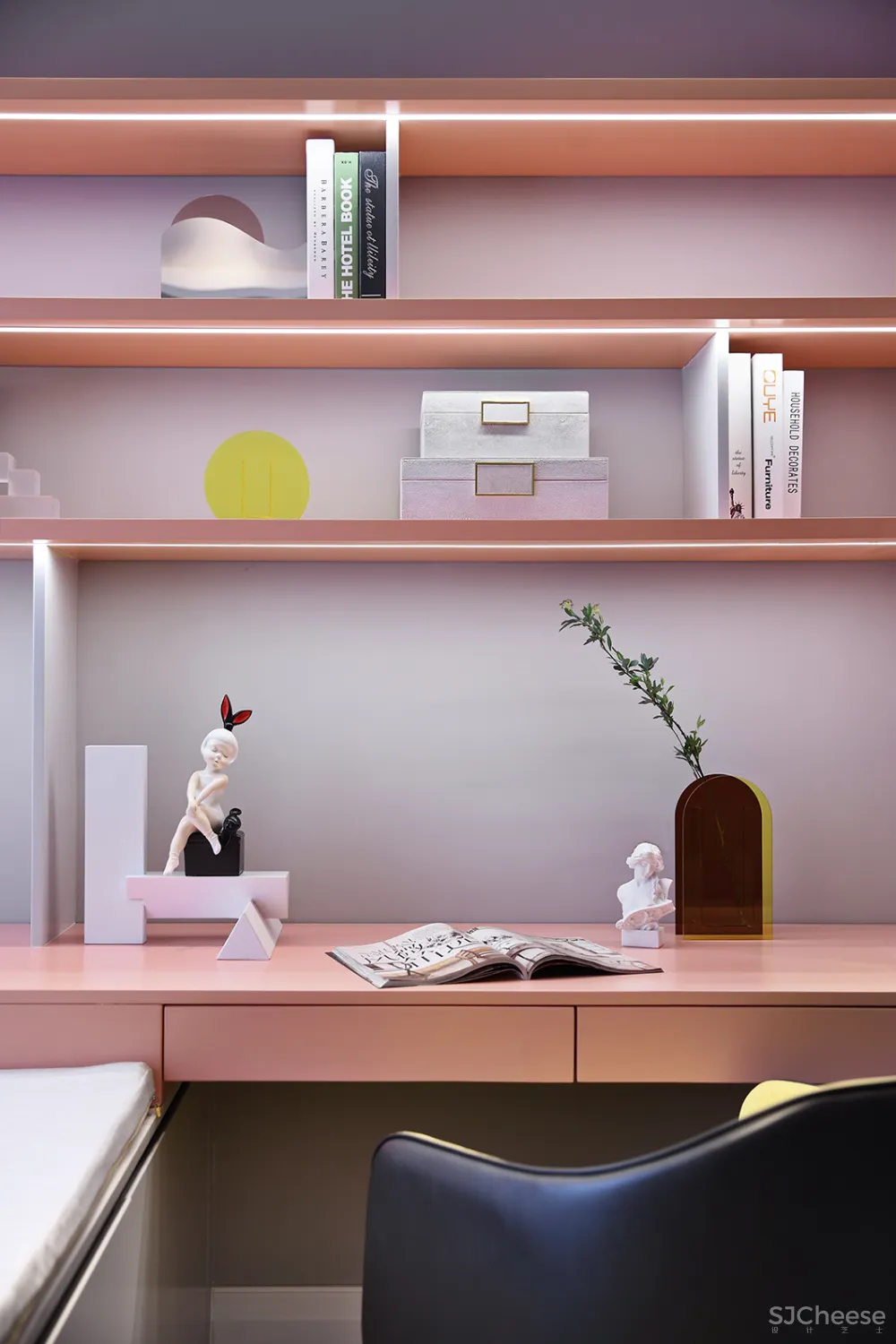 这样的撞色搭配,太美了!