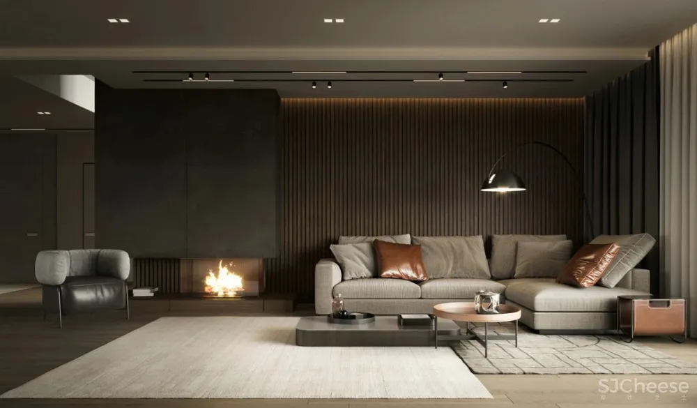 舒适简约的家，看“豪宅”如何驾驭高冷灰？