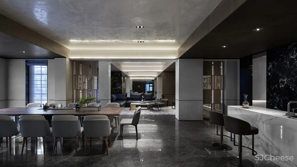 运河之上,与自然共生的现代云庄 ——运河云庄生活体验馆 GFD杭州广飞室内设计事务所