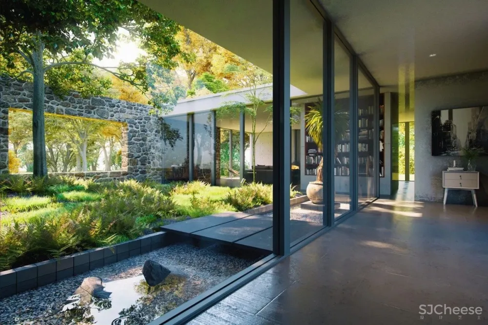 下沉式“庭院景观房”爆红，传统电梯房OUT啦！