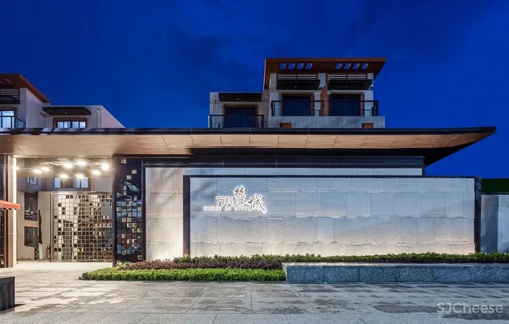 300㎡超美新中式：茶色悠然，新派雅趣！