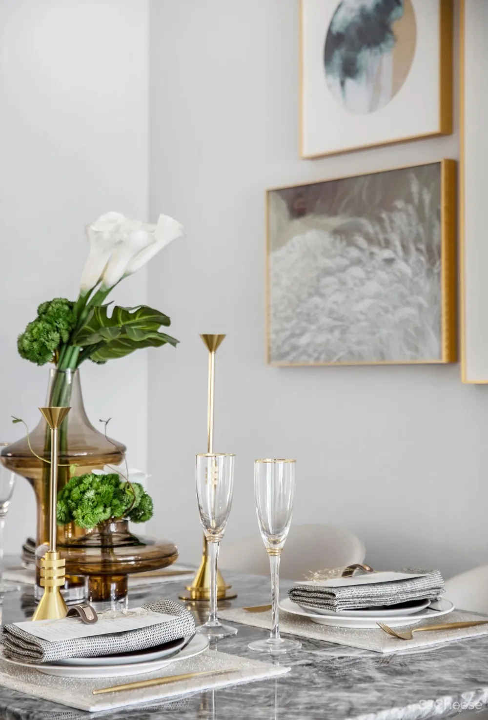 106m² 时髦艺术之家,令人心醉的优雅气