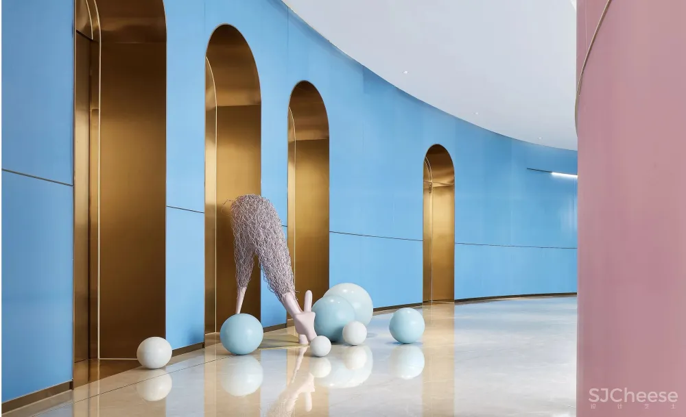 UMA伍玛设计 X 上海几朵设计 中梁金科.启宸售楼处:预见未来,灵魂造梦!