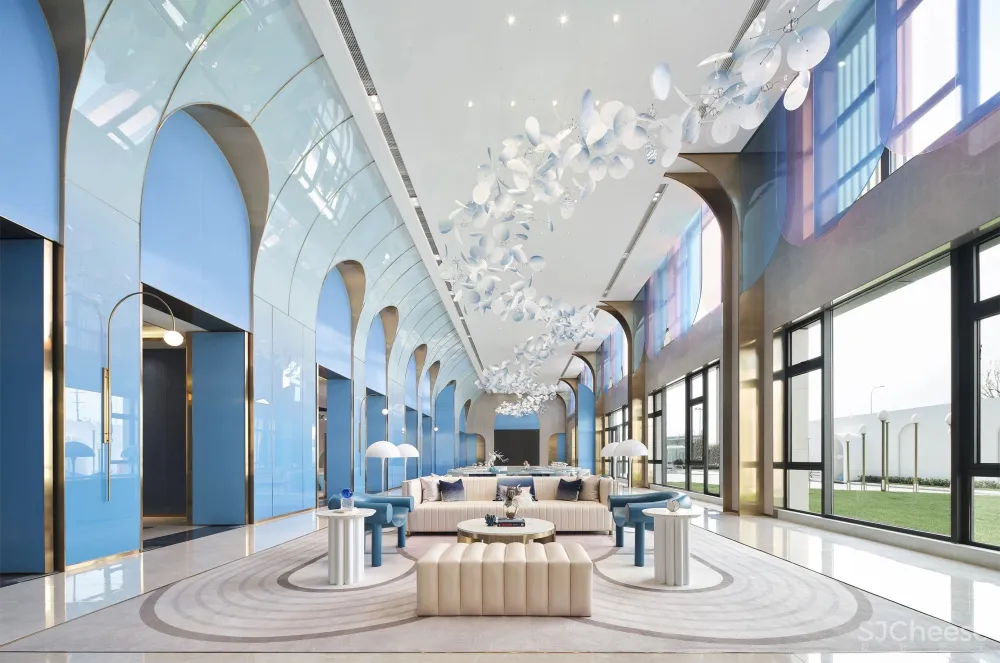 UMA伍玛设计 X 上海几朵设计 中梁金科.启宸售楼处:预见未来,灵魂造梦!