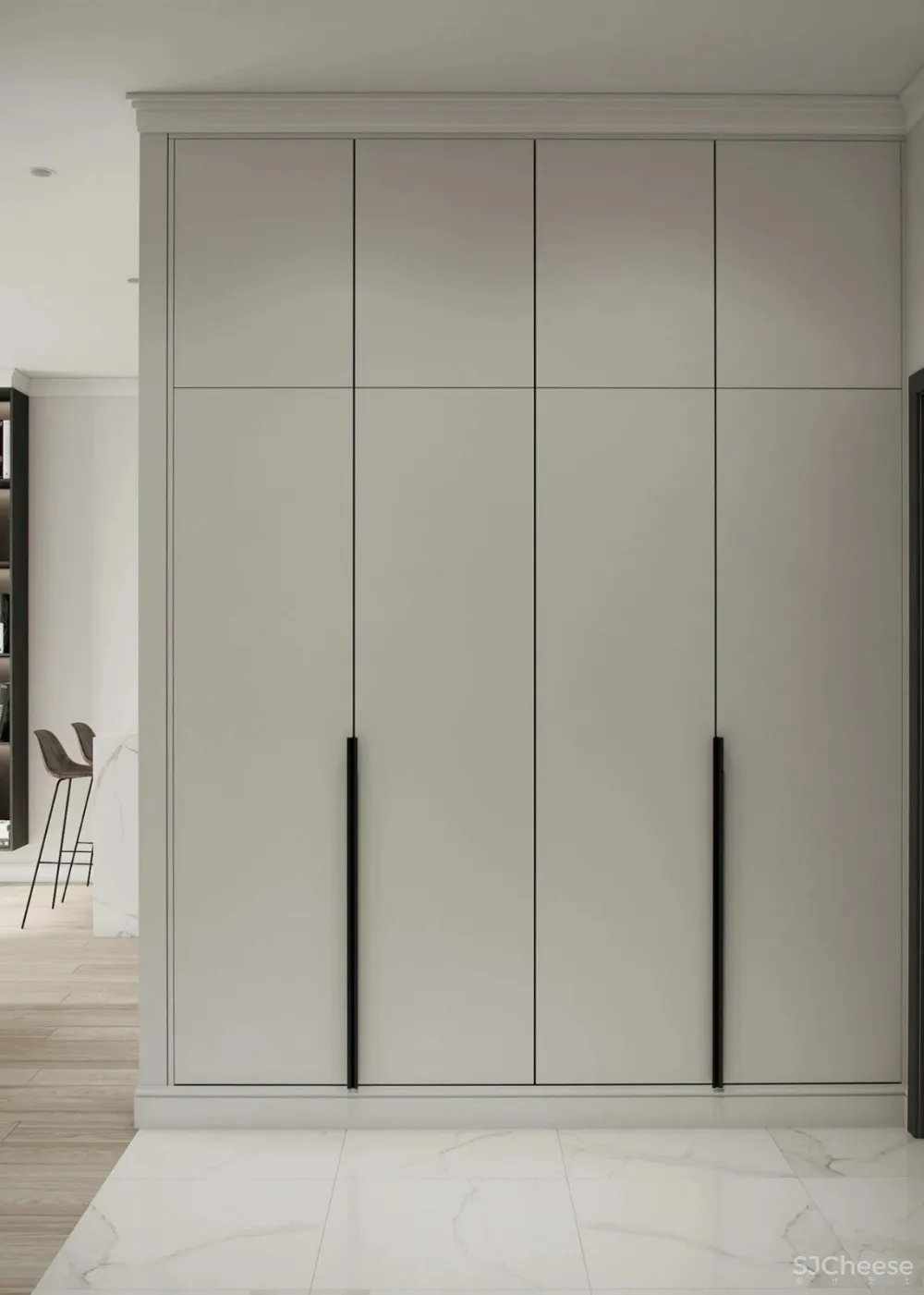 现代简约白私宅,藏不住的精致美好!