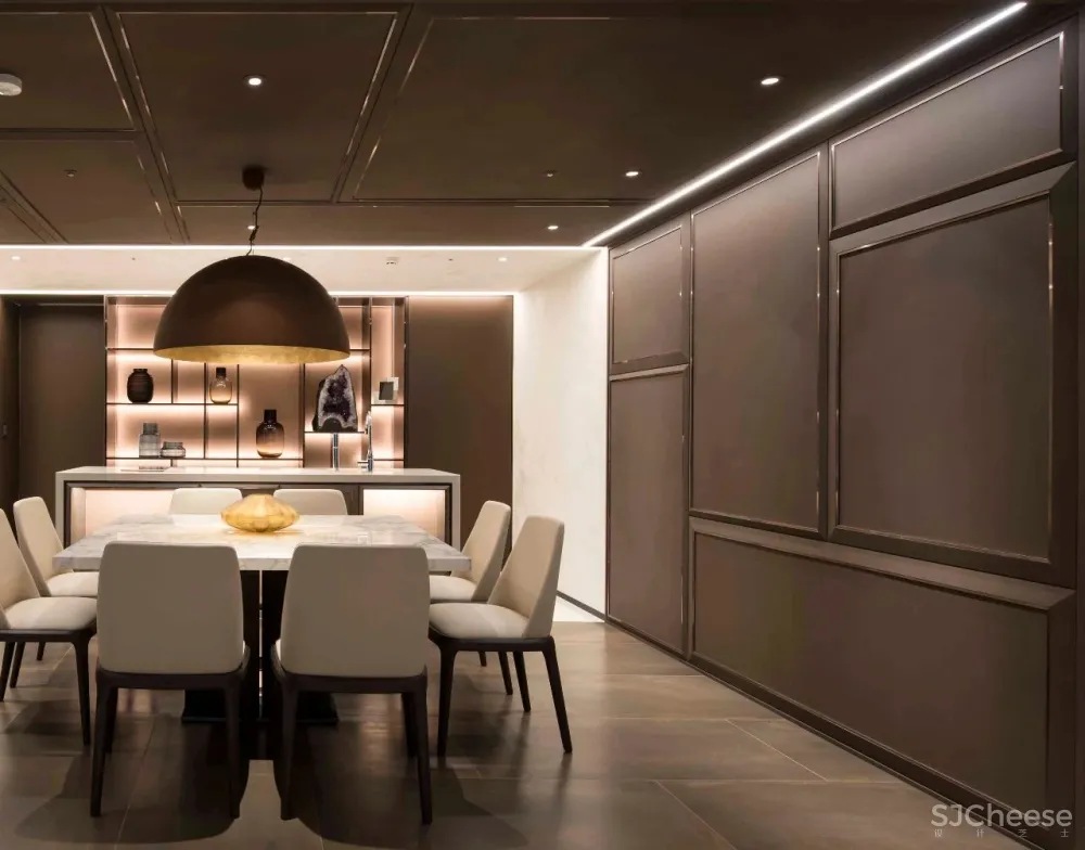 陈连武新作 300㎡棕色系私宅,品味生活中的“苦和甜”!