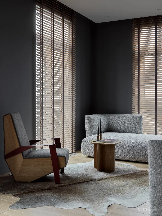 独居女性的126平米让时髦与智能打造“暗黑系”的温暖空间