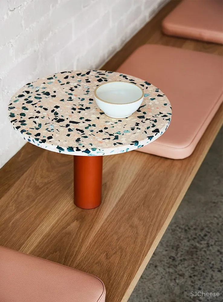 140㎡马赛克Little Sky冰淇淋店设计，清新简约迷人！ Ewert Leaf