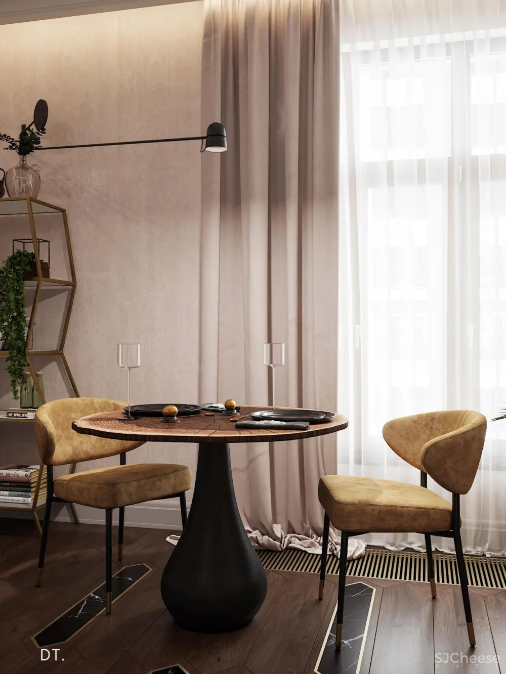 小户型,也能打造出大宅格调