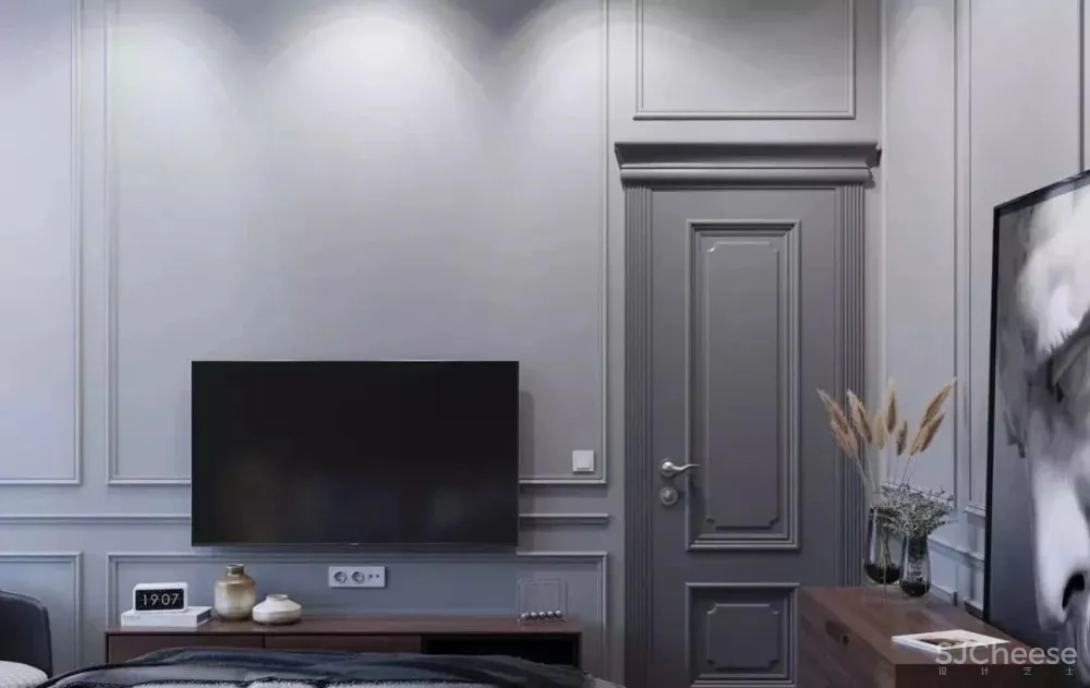 110㎡知性优雅住宅,令人无法抗拒的时髦蓝色!