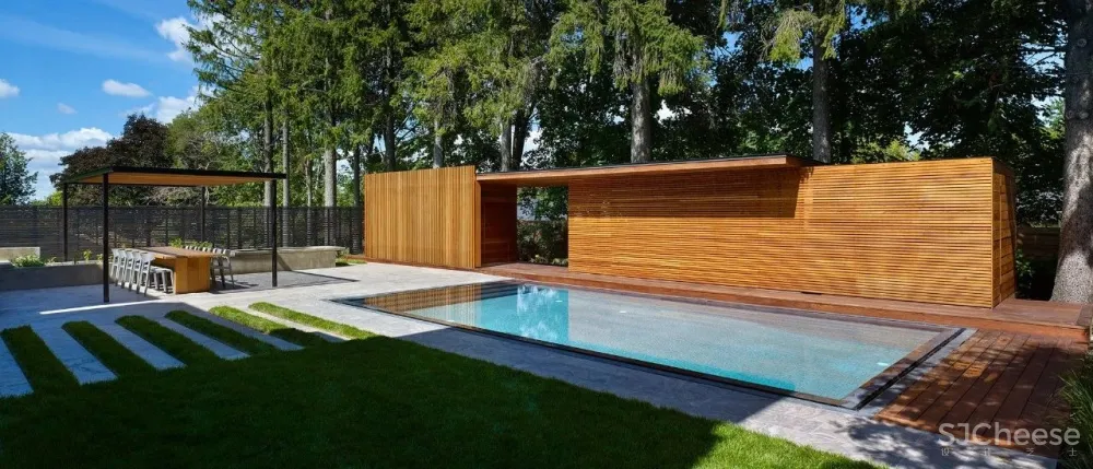 庭院住宅，细节中的自然探索