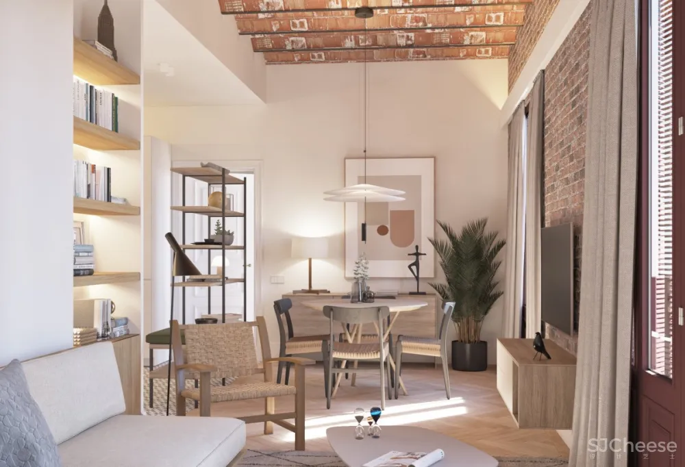 The Room Studio | Vivienda Sant Antoni , 温馨舒适的现代公寓