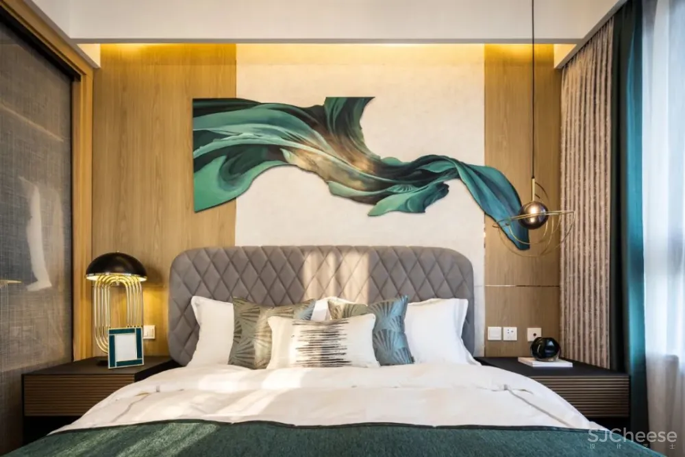 146㎡建邦国宸府,精致生活,在热烈的艺术间穿行 丽凯设计