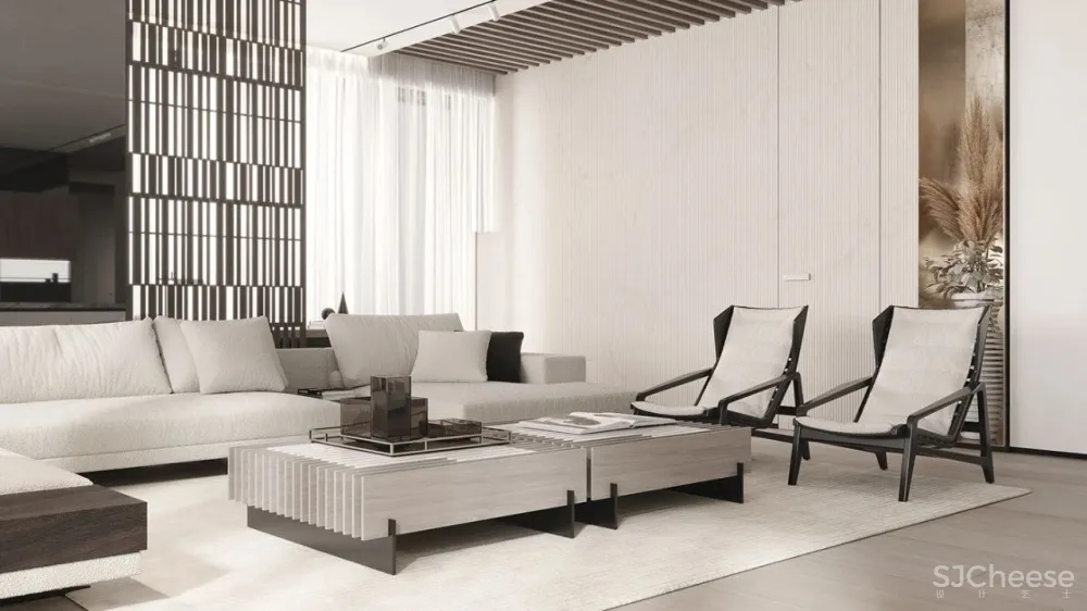 170㎡大都市住宅，大理石 胡桃木，绝对的美学！