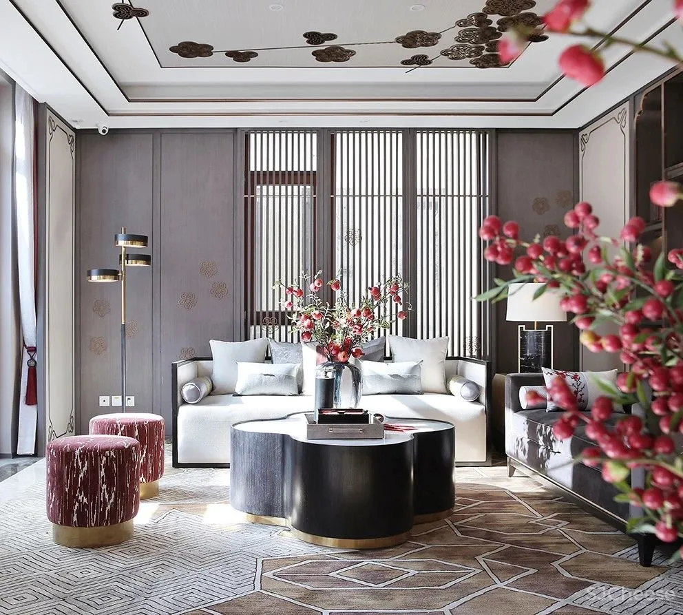 “新中式” “中国红”的设计，美妙绝伦！