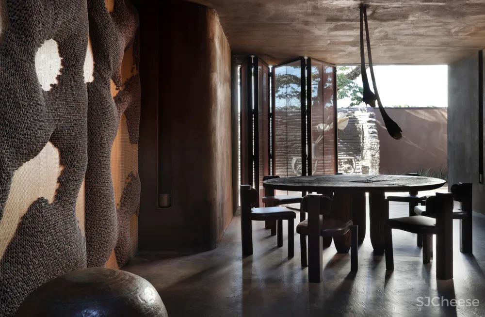 乡下泥巴房爆改成样板间, 原始的奢华更惊艳